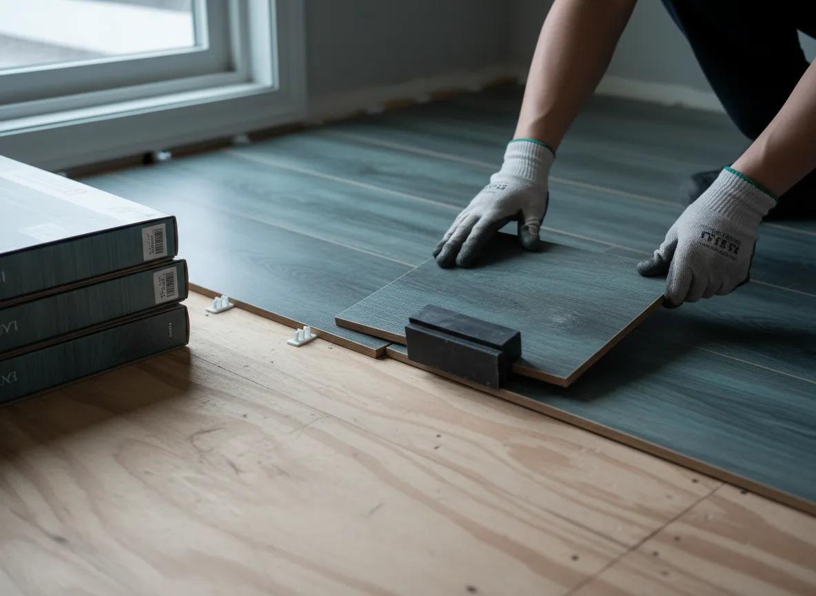 Luxury Vinyl Plank Installation company in Michigan, ND